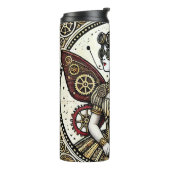 Vintag Steampunk Fairy Thermosbecher (Nach links gedreht)