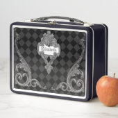 Vintag Steampunk Personalisiert Metall Brotdose (Beispiel)