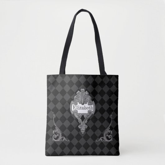 Vintag Steampunk Personalisiert Tasche (Vorderseite)
