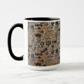 Vintag Steampunk Tasse (Links)