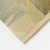 Vintag Steampunk Zeppelin (10) Fleecedecke (Ecke)