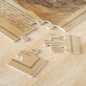 Vintag Steampunk Zeppelin (10) Puzzle (Seite)