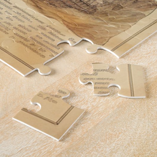 Vintag Steampunk Zeppelin (10) Puzzle (Seite)