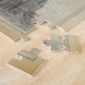 Vintag Steampunk Zeppelin (7) Puzzle (Seite)