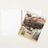 Vintag Steampunk Zeppelin (9) Planer (Anzeige)