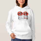 Vintag Stereo Womens Hoodie (Vorderseite)