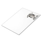 Vintag Stewardess Notepad Notizblock (angewinkelt)