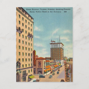 Vintag Stone Avenue, Tucson, Arizona Postkarte