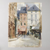 Vintag Street Image druckbar Poster (Vorne)