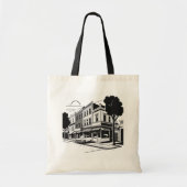 Vintag Street Tote Bag Tragetasche (Vorne)