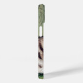 Vintag Striped Kitten Illustration Case-Mate iPhone Hülle (Rückseite / Rechts)