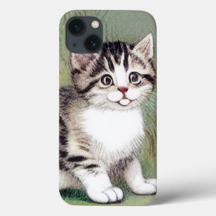 Vintag Striped Kitten Illustration Case-Mate iPhone Hülle