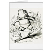 Vintag - Strutting Debonair Frosch, (Vorne)