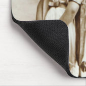 Vintag Studio Foto, Fee - Mousepad (Ecke)