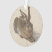 Vintag-Style Albrecht Dürer - Hare Acrylic Ornament (Vorderseite)