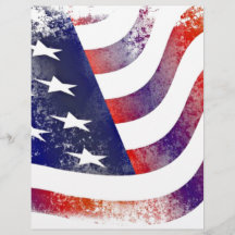 Vintag Style American Flag