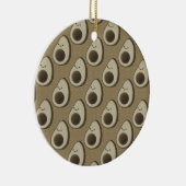 Vintag Style Avocado Pattern Keramikornament (Rechts)
