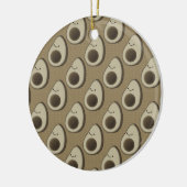 Vintag Style Avocado Pattern Keramikornament (Links)