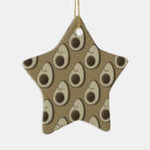 Vintag Style Avocado Pattern Keramikornament (Rechts)