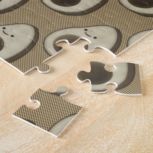 Vintag Style Avocado Pattern Puzzle (Seite)