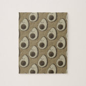 Vintag Style Avocado Pattern Puzzle (Vertikal)
