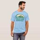 Vintag Style Classic Whitefish Montana MT T-Shirt (Vorne ganz)
