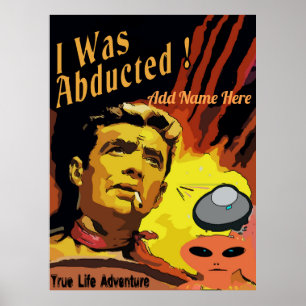 Vintag Style Fake Cinema Space, bearbeiten Text Poster