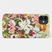 Vintag Style Floral Bouquet Art Phone Case (Rückseite (Horizontal))