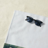 Vintag Style Hawaiian Travel Honolulu Strandtuch (Beispiel)