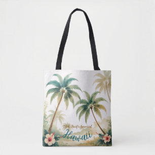 Vintag Style Hawaiian Travel Honolulu Tasche