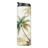 Vintag Style Hawaiian Travel Honolulu Thermosbecher (Nach rechts gedreht)