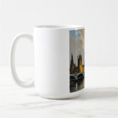 Vintag Style London Travel Big Ben Parliament Kaffeetasse (Links)