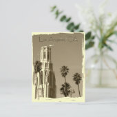 Vintag Style Los Angeles Postcard! Postkarte (Stehend Vorderseite)
