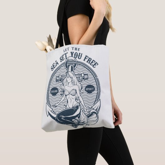 Vintag Style Mermaid Tasche (Von Nahem)