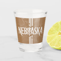 Vintag Style Nebraska Textdesign