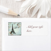 Vintag Style Paris Eiffel Tower (Insitu)