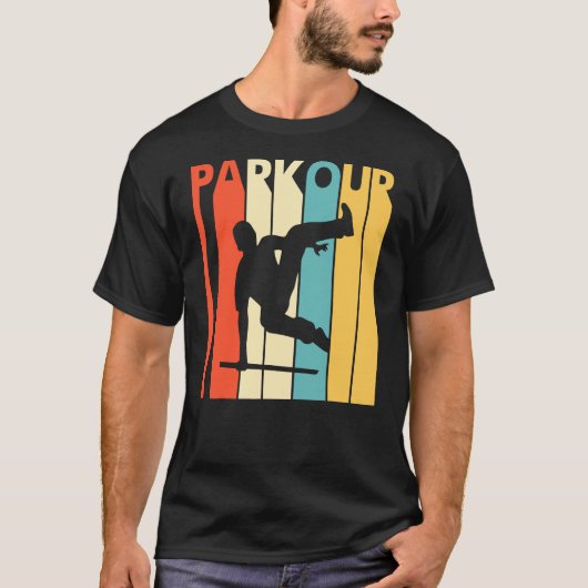 Vintag Style Parkour T-Shirt (Vorderseite)