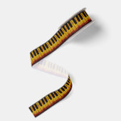 Vintag Style Piano Ribbon Ripsband (Rückseite)