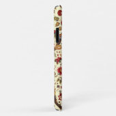 Vintag Style Red Floral Phone Case (Hinten/Rechts)