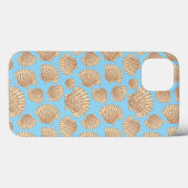Vintag Style Seashell Pattern Case-Mate iPhone Hülle (Rückseite (Horizontal))
