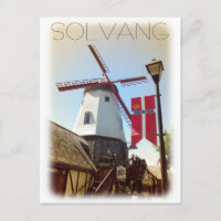 Vintag Style Solvang Postcard!