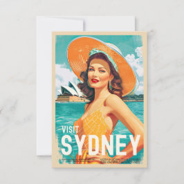 Vintag Style Sydney Travel Card