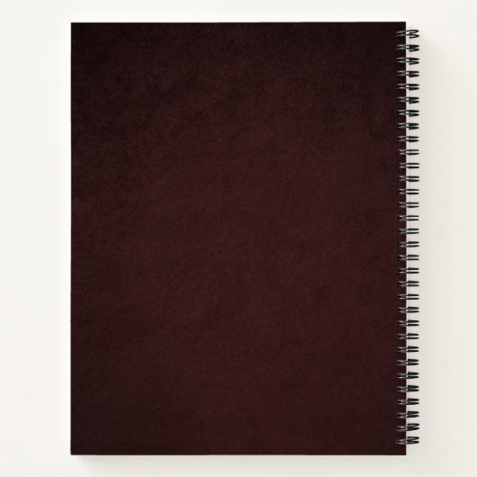 Vintag Style Travel Journal Notizblock (Rückseite)