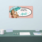 Vintag Style Umbrett Brautparty Party Banner (Messe)