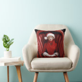 Vintag Stylish Mrs Claus Kissen (Stuhl )