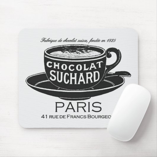 Vintag Suchard Chocolat Ad Mousepad (Mit Mouse)