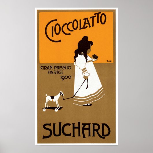 Vintag Suchard Cioccolatto Poster (Vorne)