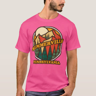 Vintag Summerville Pennsylvania Bergwandern S T-Shirt