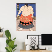 Vintag Sumo Poster (Heimbüro)