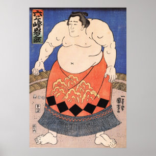 Vintag Sumo Poster